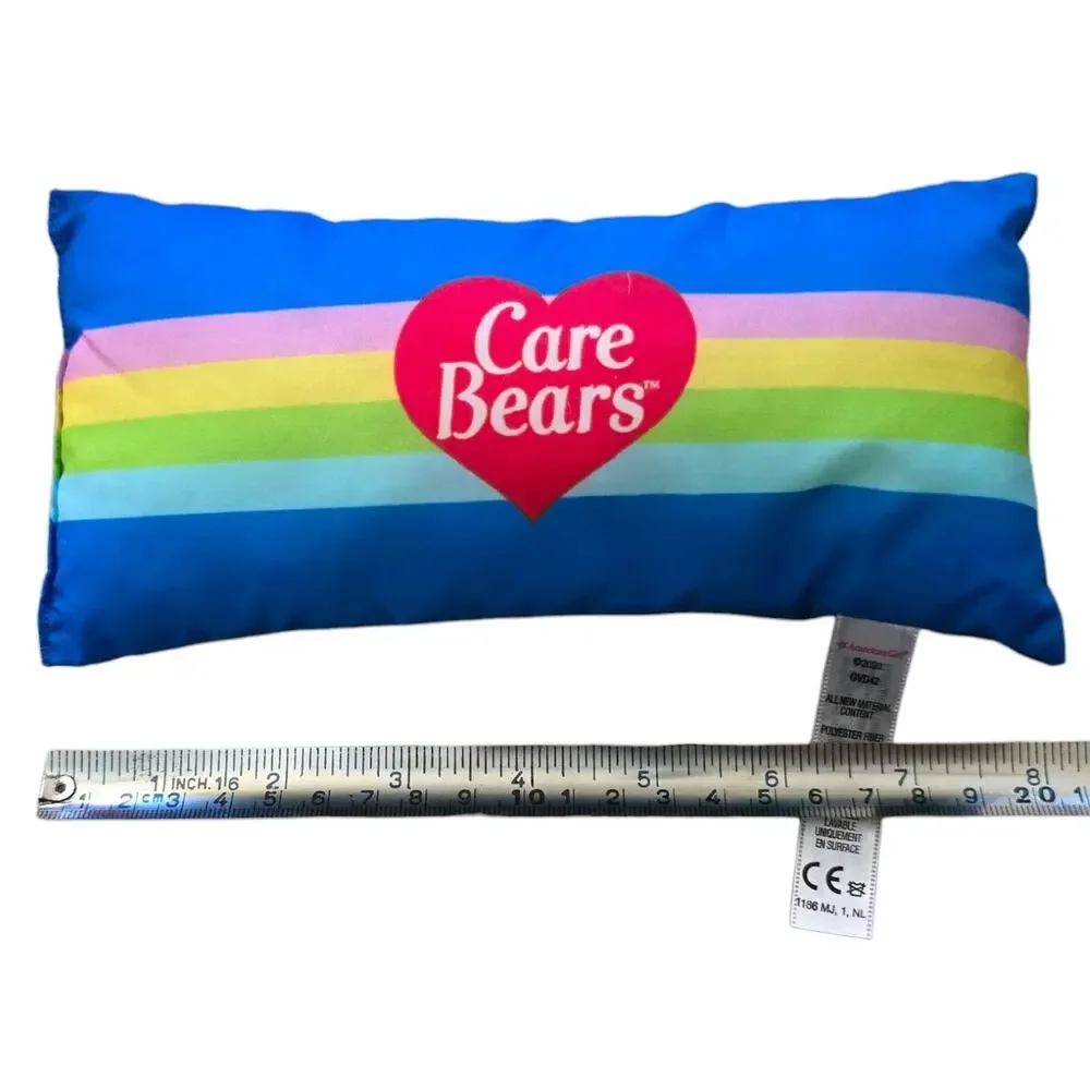 American Girl Courtney's Care Bear rainbow pillow for 18